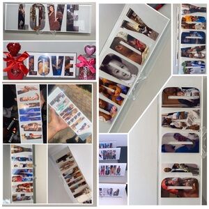 Custom plaques for friends and family. You can get just pictures on it or words